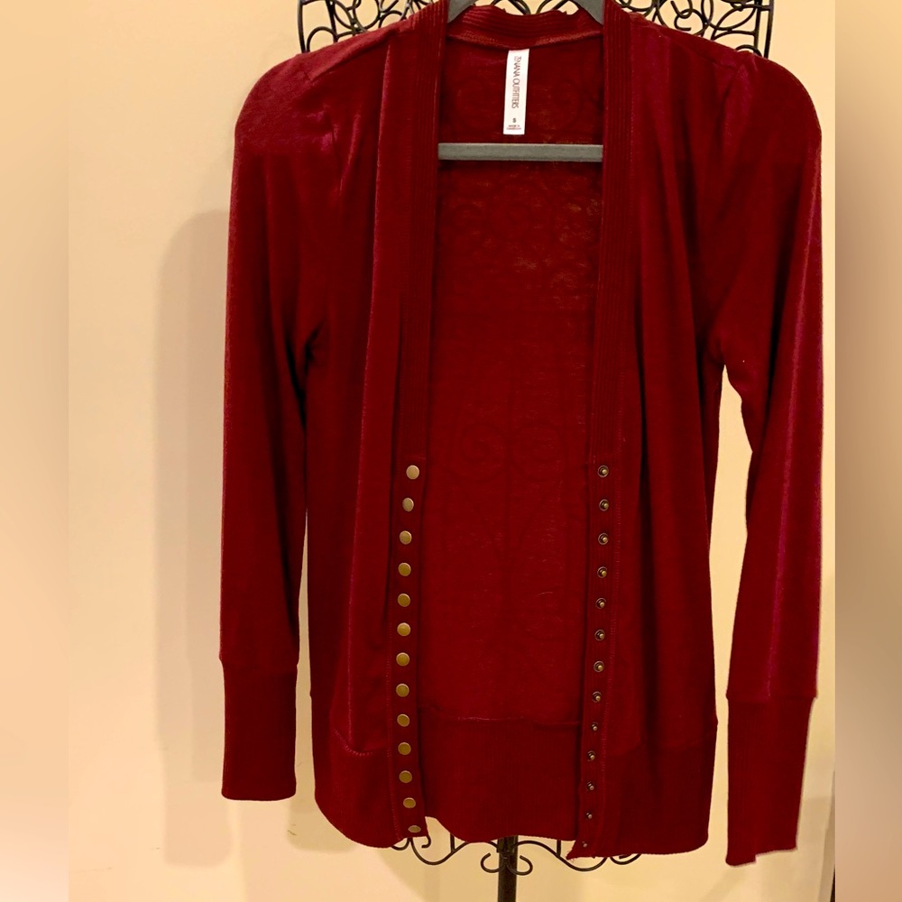 Open Front Cardigan Sweater